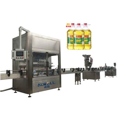 중국 Automatic Palm Coconut Salad Sunflower Vegetable Oil Bottling Filling Machine Line 판매용