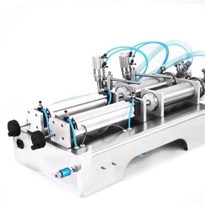 China ALWELL Double Head Manual Filling Machine For Sale for sale