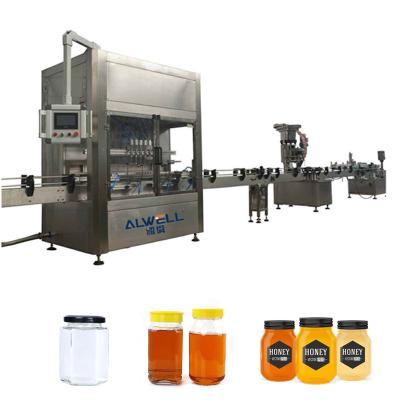 Κίνα Automatic Jelly Yogurt Sugar Honey Rotary Discal Filling Capping Sealing Machine προς πώληση