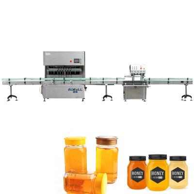 China Fully Automatic Paste Honey Stick Jam Ketchup Filling Capping Labeling Machine Te koop