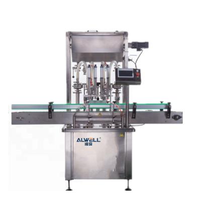 Китай New Product Automatic Linear Liquid Filling Machine 4 Head продается