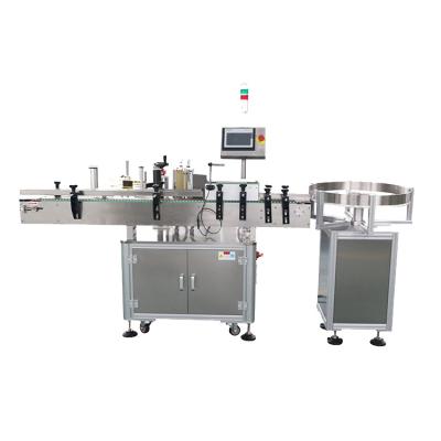 中国 Automatic Adhesive Sticker Labeling Machine For Plastic PET Round Bottles 販売のため