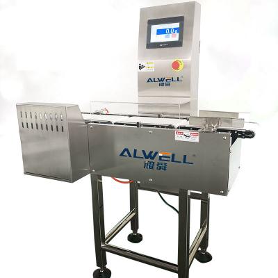 China High Speed Check Weigher Machine Inline Dynamic Checkweigher zu verkaufen