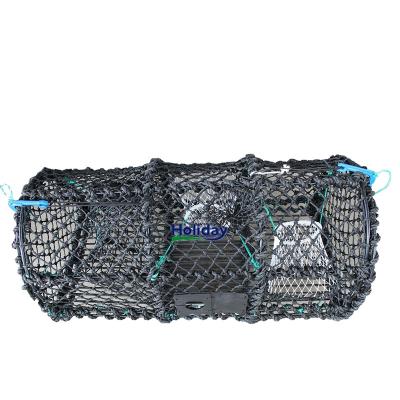 China Fish Quality Fishery Products Fine Size Customized Polyester Fishing Traps Lobster Cage for sale