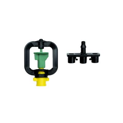 China Anti-Corrosion 3 Pcs D Type Nozzles 360 Rotating Kit Rotary Garden Irrigation Tool Sprinklers en venta