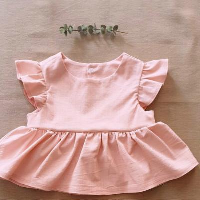 China 2020 high quality fashion cotton skirt boutique floral skirt newborn girls dress sets for sale