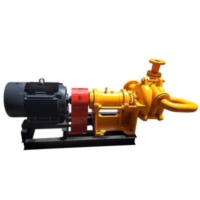 China Developing World Water Solutions 40m3/h Flow 72.2m Head 22kw 30kw Horizontal Centrifugal Slurry Impurity Filter Press Feed Pump For Flotation Machine for sale