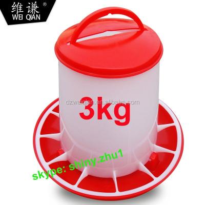 China Farms 3kg Chicken Tube Feeders Manufacturer Best Selling Chicken Feeder for sale