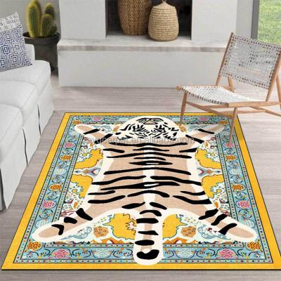 China Modern Custom Fluffy Living Room Home Decorative Kids Room Rugs Blankets for sale