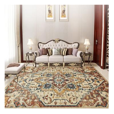 China Wholesale Stain Resistant Household Flooring 3D Printed Persian Style Cover Living Room Rugs for sale