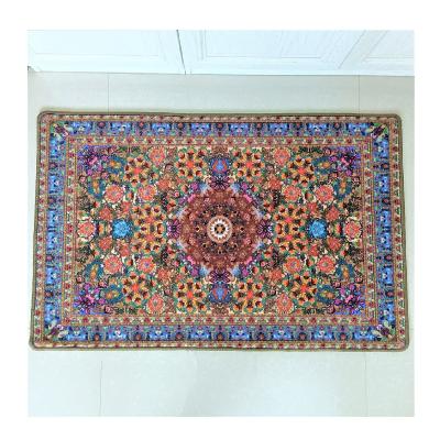 China Washable Custom Comfortable Anti Slip PVC Backing Turkey Rug And Persian Rug for sale