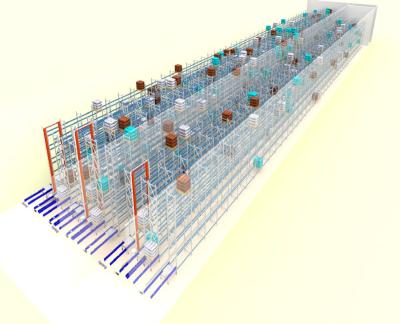 China ASRS/automated/warehouse robot corrosion protection storage and retrieval system for sale