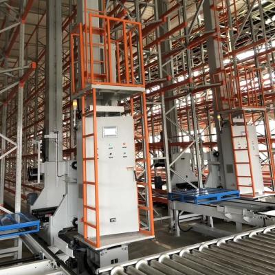 China Widely Used Q235 Steel Storage Racking System With Stacker Crane For Automatic Warehouse Storage And Retrieval for sale