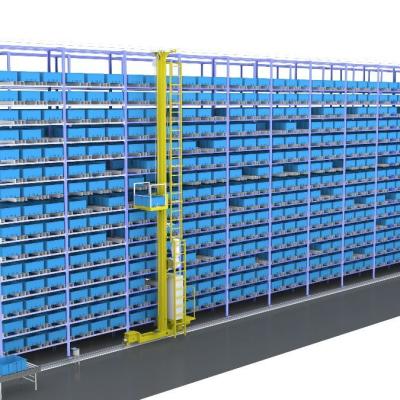 China Corrosion Protection Mini Load Crane Warehouse Storage and Retrieval AS/RS System for sale