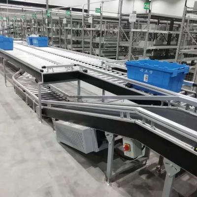 China Fire Resistant Automatic Electric Roller Conveyor Line System for sale