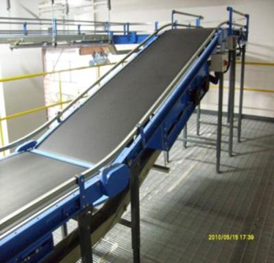 China Machinery Repair Shops Incline Belt Conveyor Climb Conveyor For 3PL for sale