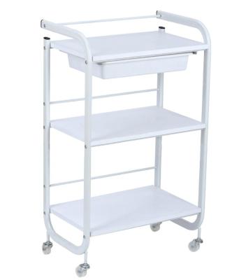 China Commercial Portable Use SK-ST011A Beauty Salon Rolling Trolley Trolley Beauty Salon Drawer Trolley for sale