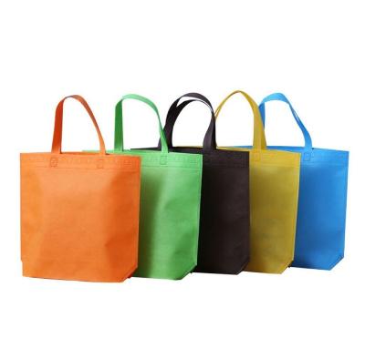 China High Quality Promotional Reusable Eco-Friendly Advertising Handled Tote Non Woven Shopping Bag From Factory Price PP for sale