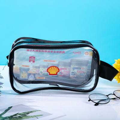 China NATIONAL PVC Women Makeup Portable Clear Zipper Pouch Waterproof Traveling Cosmetic Bag Transparent for sale