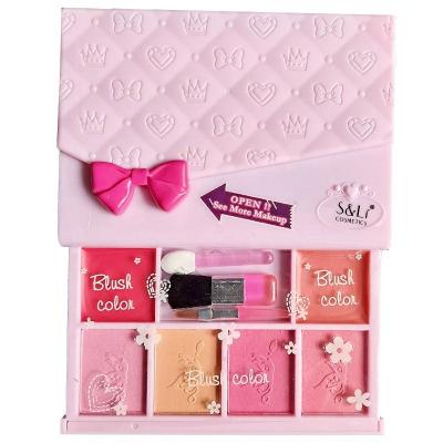 China Beauty makeup set for little girl, cosmetic set for child, toy cosmetic set 21*26cm for sale