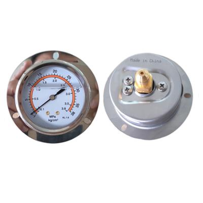 China Stainless Steel Case Gliycerine Freon Refrigeration Pressure Gauge for sale