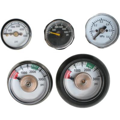 China SS Case Rig High Quality Bottom Water Compressor Gauge Mini Manometer for sale