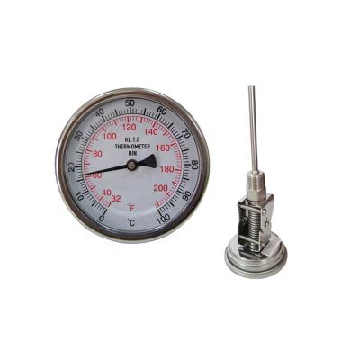 China Industrial Thermometer Adjustable Angle Bimetal Thermometer DBT Series for sale