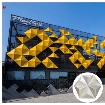 China Modern Exterior Special Design Perforated Metal Aluminum Decorative Panels For Office for sale