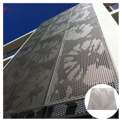 China Modern Product High End Curtain Wall Metal Aluminum Panel Laser Cut Curtain Wall Building Facade for sale