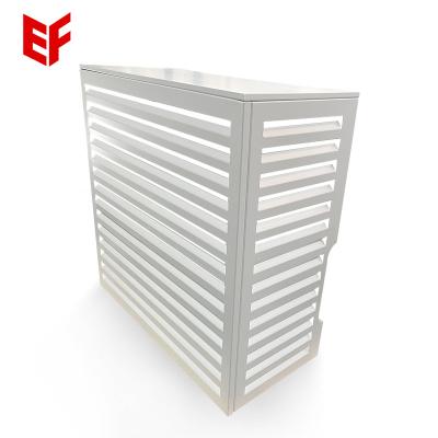 China Window-Shades Home External Decorative Metal Cover Air Conditioner Air Conditioner Service Cover for sale