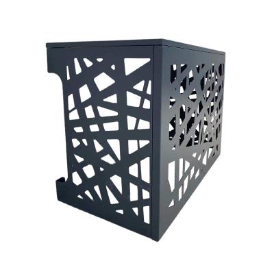 China Home Detachable AC Utility Cover Barrier External Case Air Conditioner Cover For Air Conditioning for sale