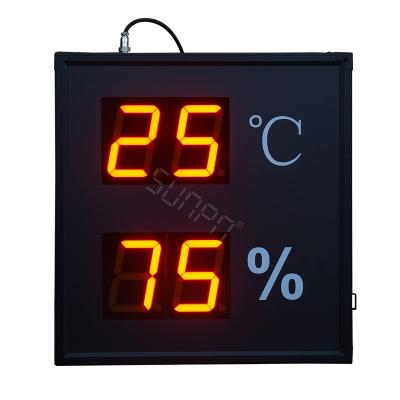 China Temperature And Humidity Display Large Temperature And Humidity Display Board For Bakery Bake Monitor Display for sale