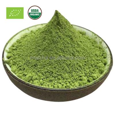 China 100% Pure Powder Top Grade USDA Certified Organic Matcha Green Tea Powder 1kg for sale