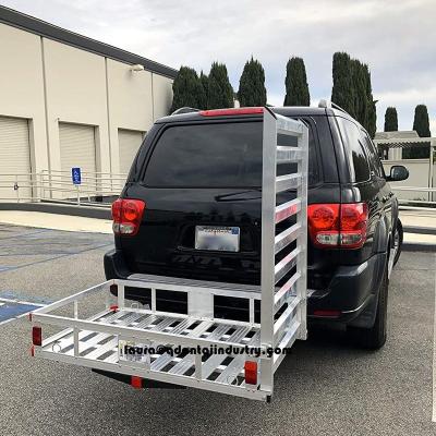 China High Load Capacity Aluminum Hitch Mount Cargo Carrier with 47