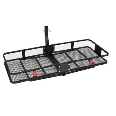 China High Load Capacity Folding Cargo Rack Hitch Mount Cargo Carrier With 500 Pound Capacity Fits 2