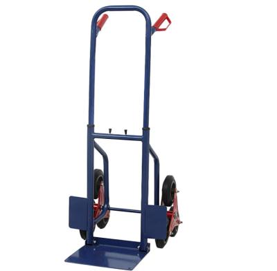 China Heavy Duty Staircase Folding Climbing Dolly Hand Truck Warehouse Appliance Moving Cart for sale