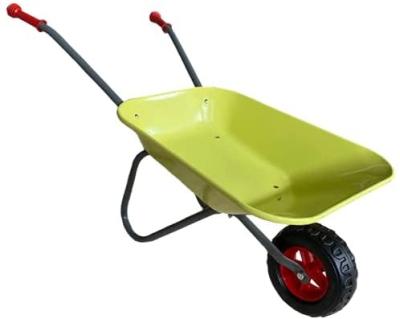 China New Durable Metal Wheelbarrow Toy Play Farm Gardening Kid Children for sale