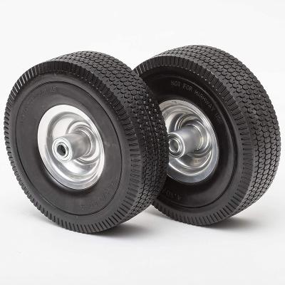 China Thailand Rubber Service Spare Tubeless Wheels 4.10/3.50-4 For Trolley Cart for sale