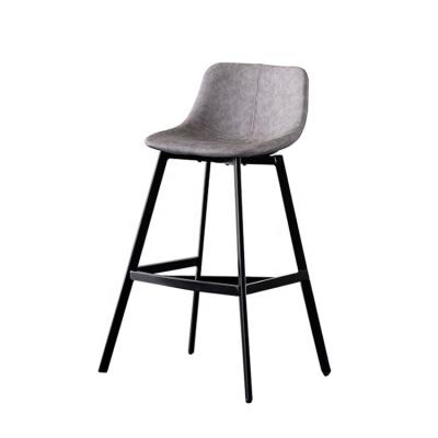 China Contemporary cheap modern bar chair price with metal frame steel bar stool metal stool chair bar for sale