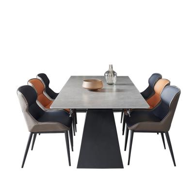 China Hot Adjustable Chair High Quality Wood Rock Dining Table Suppliers New Products China Extended (Height) Dining Table for sale