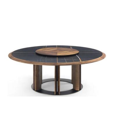 China (Other) simple modern adjustable all round dining table furniture household chair suar wood outdoor combination for sale