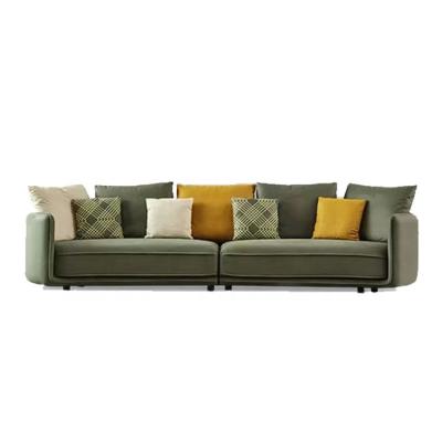 China Nordic Light Luxury Single Sofa Simple Modern Small Apartment Sofa Economy Slipcovered Leather Combination for sale