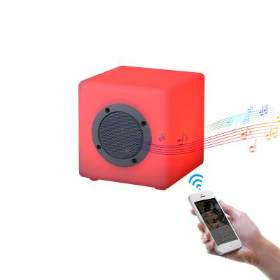 China LED flashing light speaker system led light speaker bottle led light in with bottle audio music song speaker for sale