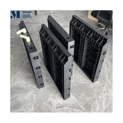 China MINGLEI Modern Fiberglass Formwork Construction Plastic Shuttering Formwork For Concrete for sale