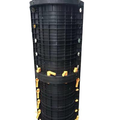 China Modern MINGLEI 100 Times Reusable Plastic Formwork Round Plastic Formwork Column For Construction for sale