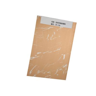 China Hotel 200/300/400 Series Rose Gold Color Fading Etching Stainless Steel Sheet for sale