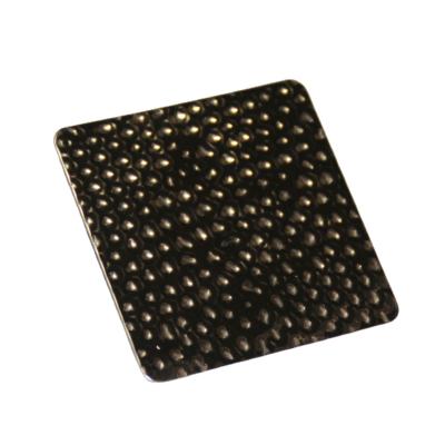 China Hotel Best Price Honeycomb Form Stamped Stainless Steel Plate Hammered Stainless Steel Sheet for sale