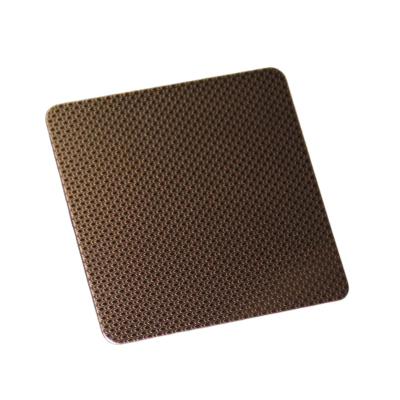 China High quality embossed hotel shoe stainless steel sheets for building construction hardware for sale