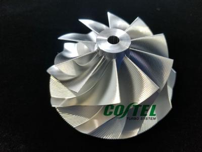 China Van de de Staafcompressor van GEN2 GT3076 het Omgekeerde Wiel 56.00/76.13mm het Malen van het 10 Bladenpunt Te koop