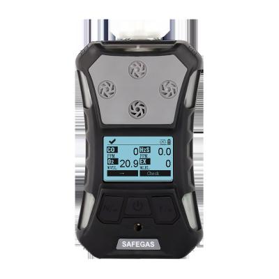 China SO2 H2S van de het Gasdetector IP67 van Co O2 %LEL de Multi Draagbare Detector TWA STEL Alarm IECEX ATEX Te koop